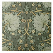 Morris Green Gold Pimpernel  Pattern Tegeltje (Voorkant)