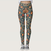 Morris - Holland Park, beroemd patroon, Leggings (Voorkant)