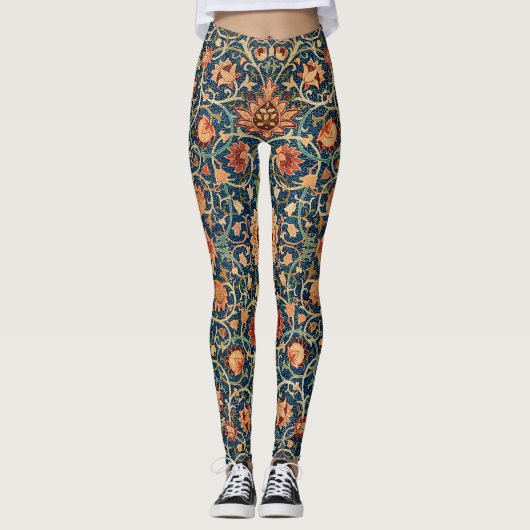 Morris - Holland Park, beroemd patroon, Leggings (Voorkant)
