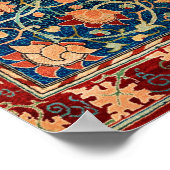 Morris - Holland Park,  tapijtontwerp Poster (Hoek)