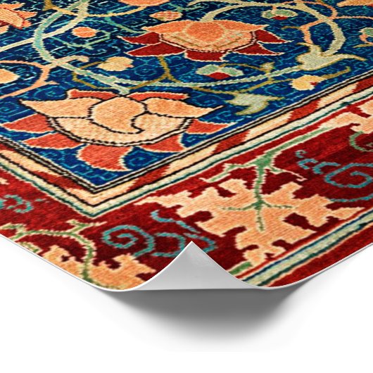 Morris - Holland Park,  tapijtontwerp Poster (Hoek)