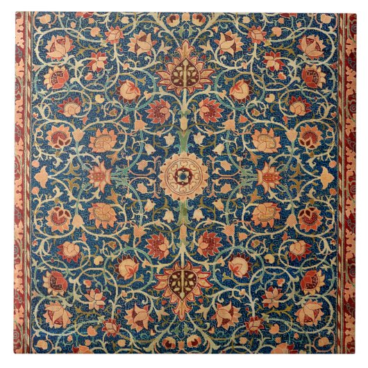 Morris - Holland Park,  tapijtontwerp, Tegeltje (Voorkant)