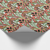 Morris - Hyacinth,  bloempatroon Cadeaupapier (Hoek)