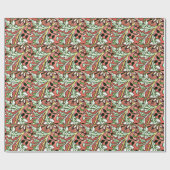 Morris - Hyacinth,  bloempatroon Cadeaupapier (Vlak)