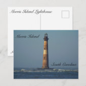 Morris Island Lighthouse Briefkaart (Voorkant / Achterkant)