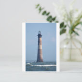 Morris Island Lighthouse Briefkaart (Staand voorkant)