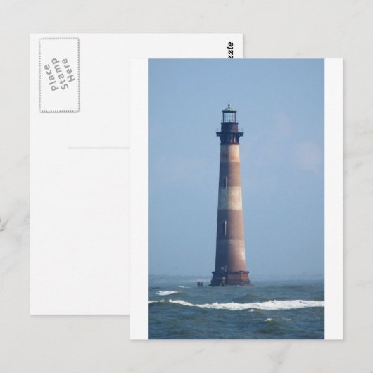 Morris Island Lighthouse Briefkaart (Voorkant / Achterkant)