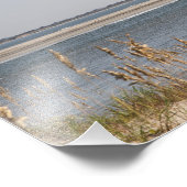 Morris Island Lighthouse, Folly Beach, Charleston Foto Afdruk (Hoek)