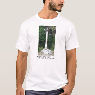 Morris Island Lighthouse, Folly Beach.. T-shirt