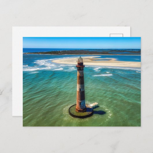 Morris Island Lighthouse (South Carolina)   Briefkaart (Voorkant / Achterkant)