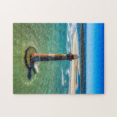 Morris Island Lighthouse (South Carolina) Legpuzzel (Horizontaal)