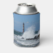 Morris Island Lighthouse Splash Blikjeskoeler (Blikje Achterkant)
