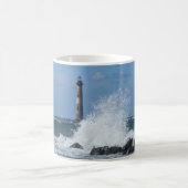 Morris Island Lighthouse Splash Coffee Mok (Center)