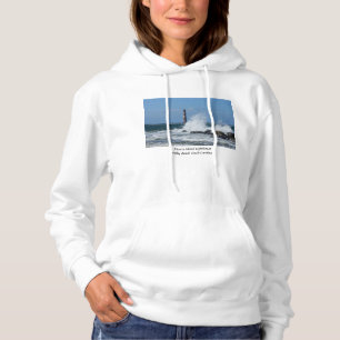 Morris Island Lighthouse Splash Hoodie
