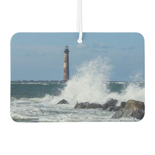 Morris Island Lighthouse Splash Luchtverfrisser (Voorkant)