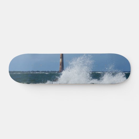 Morris Island Lighthouse Splash Persoonlijk Skateboard (Horizontaal)