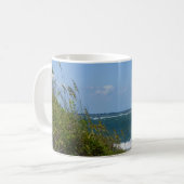 Morris Island Lighthouse Walkway Coffee Mok (Voorkant links)