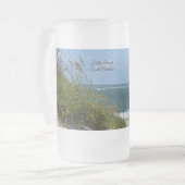 Morris Island Lighthouse Walkway Frosted Mok (Voorkant links)