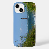 Morris Island Lighthouse Walkway iPhone Case (Achterkant)