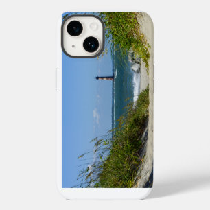 Morris Island Lighthouse Walkway iPhone Case 14 Hoesje