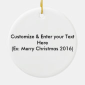 Morris Island Lighthouse Walkway Keramisch Ornament (Achterkant)