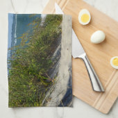 Morris Island Lighthouse Walkway Theedoek (Quarter Fold)