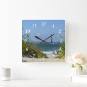 Morris Island Lighthouse Walkway Vierkante Klok (Huis)