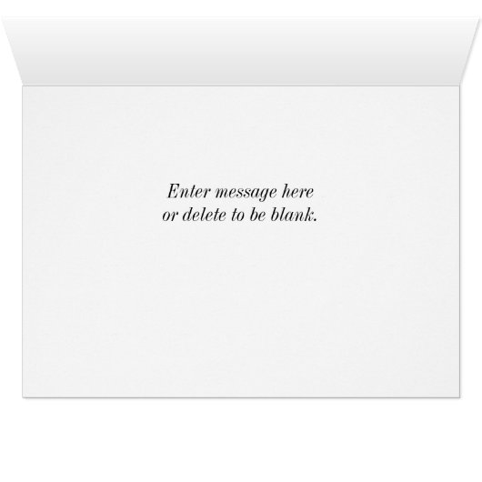 Morris Island Lighthouse Walkway Wenskaart (Binnen Horizontaal (Onder))