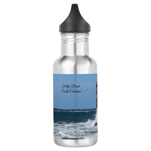 Morris Island Vuurtoren Splash Water Fles (Links)