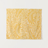 Morris - Larkspur, goudgeel Wandkleed (Voorkant (horizontaal))