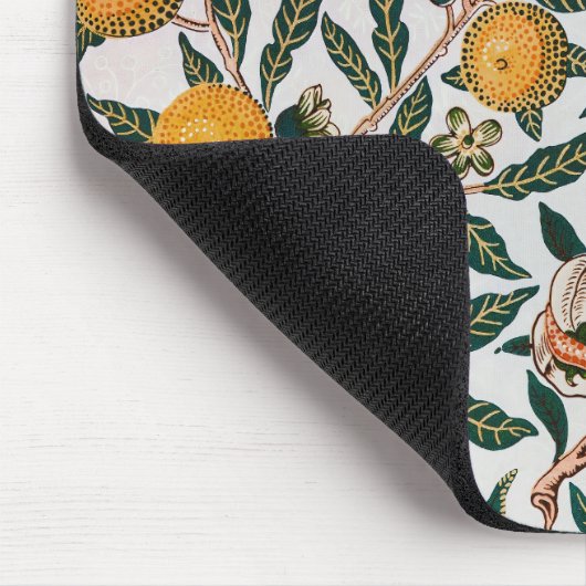 Morris Light Achtergrond Antiek Pomegrana Pattern Muismat (Hoek)