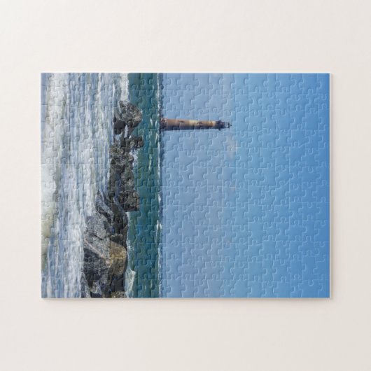 Morris Lighthouse Folly Beach Legpuzzel (Horizontaal)