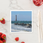 Morris Lighthouse Folly Beach Servetten (Insitu)