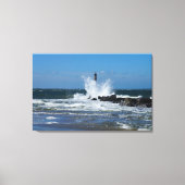 Morris Lighthouse Splash Canvas Afdruk (Voorkant)