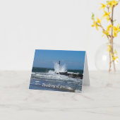 Morris Lighthouse Splash denkt aan jou Kaart (Gele Bloem)
