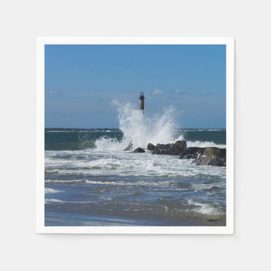 Morris Lighthouse Splash Servetten (Voorkant)