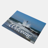 Morris Lighthouse Splash Welkom Doormat Deurmat (Schuin)