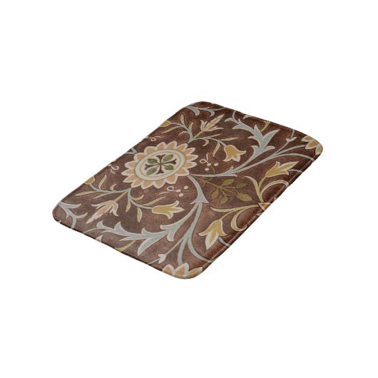 Morris Little Flower Art Nouveau Detail Badmat (Gekanteld)