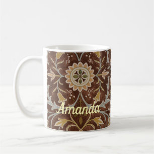 Morris Little Flower Art Nouveau Detail Koffiemok