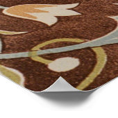 Morris Little Flower Art Nouveau Detail Poster (Hoek)