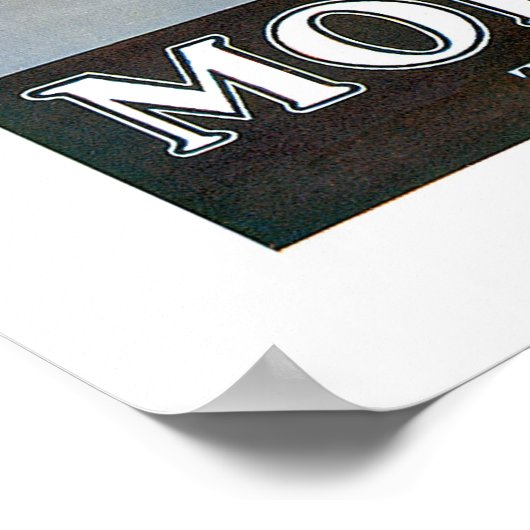 Morris Major '6' Automobile Ad Poster (Hoek)