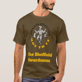Morris Mannen Hoppen Ernaar Leuk Vintage Illustrat T-shirt