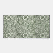 Morris Marigold Vintage 1875 Groene Bloembloem Bureaumat (Voorkant)