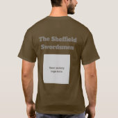 Morris Men Have Bells Medieval Art Ancient Text T-shirt (Achterkant)