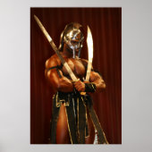 Morris Mendez als Gladiator Poster (Voorkant)