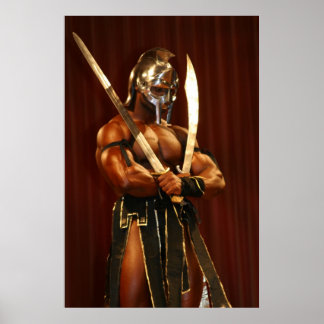 Morris Mendez als Gladiator Poster