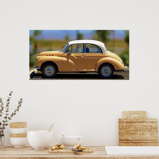 MORRIS MINOR 1000 POSTER (Keuken)
