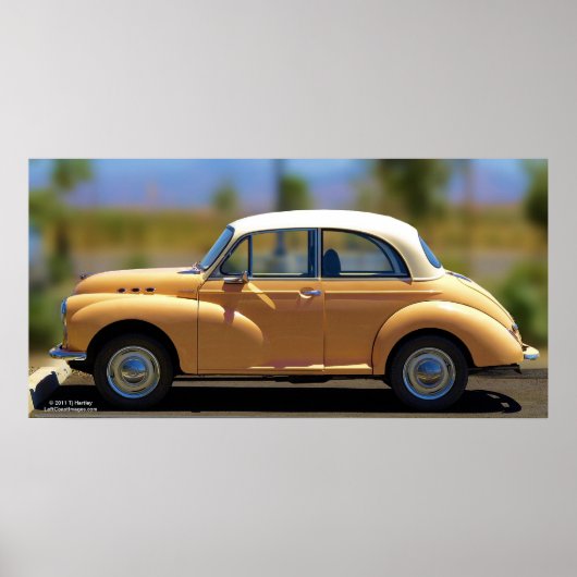 MORRIS MINOR 1000 POSTER (Voorkant)