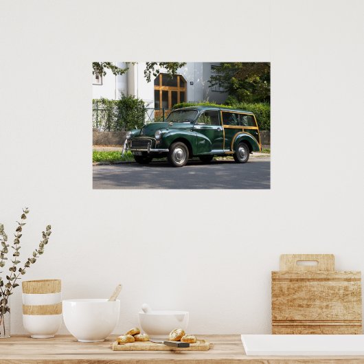 Morris Minor 1000 Traveler Poster (Keuken)