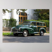 Morris Minor 1000 Traveler Poster (Voorkant)